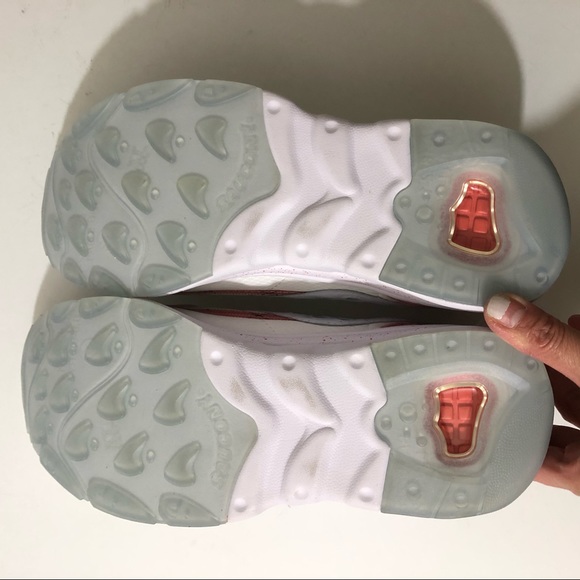 NEW Saucony Leather Suede Aya Peaches and Cream Sneakers 9 - Picture 8 of 14